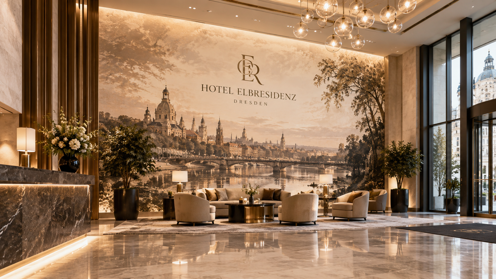 Wanddruck – Hotel